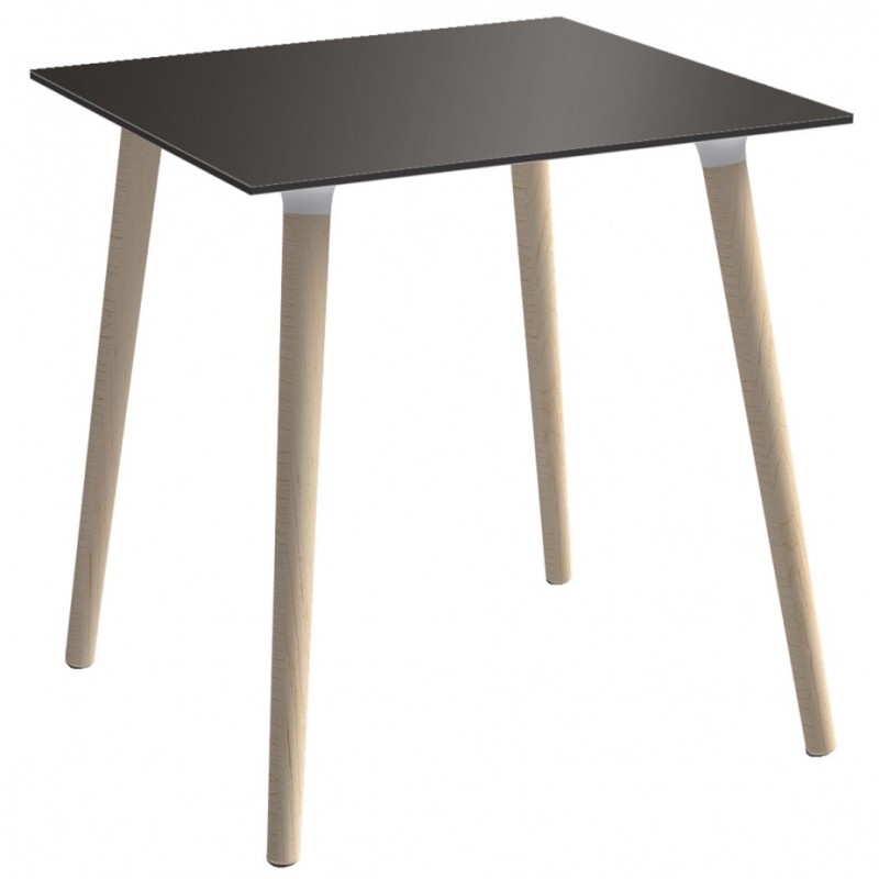 Stefano ξύλινο τραπέζι TSTEC/098 80x80x75cm