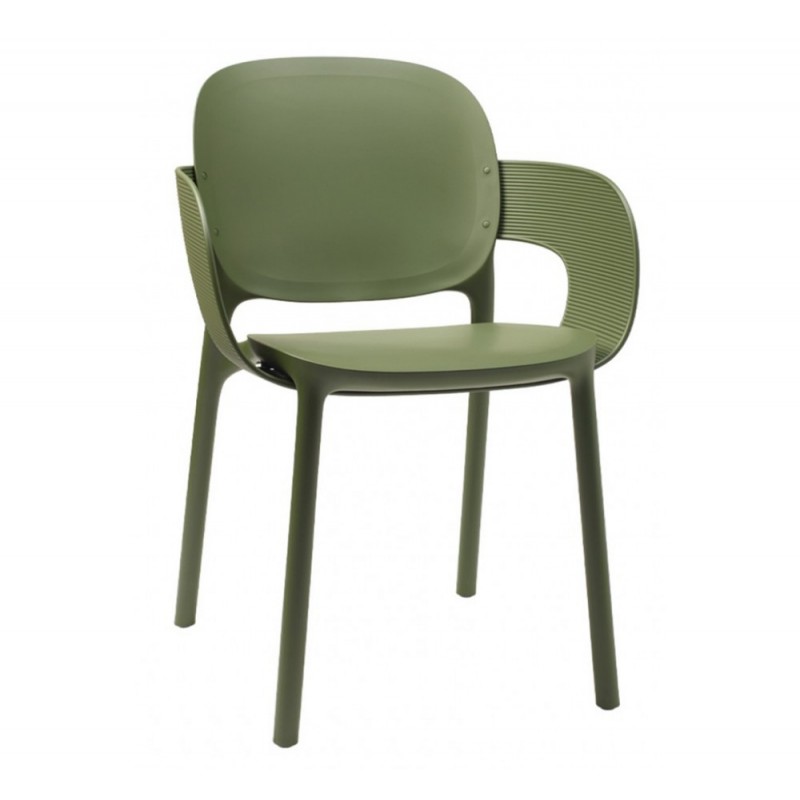 Hug art.2382 πολυθρόνα 58 - Sage Green 57x54x80(66/44)cm