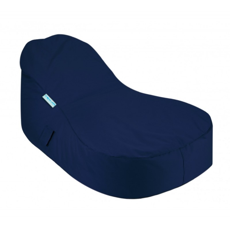 Zambia πουφ R-170 Navy Blue 135x100x70cm