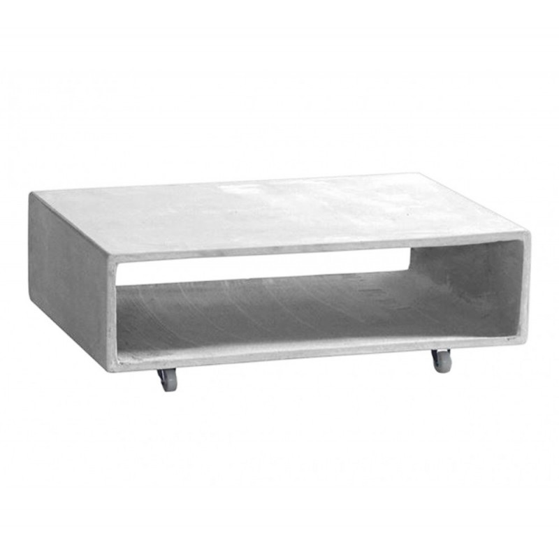 Swirl τραπεζάκι σαλονιού cement Ανθρακί 75x50x30cm