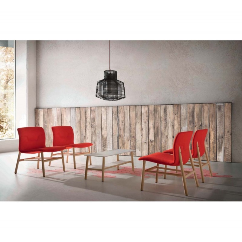 Slot XL GL uph ξύλινη καρέκλα F-Natural beech 60x65x72/40cm