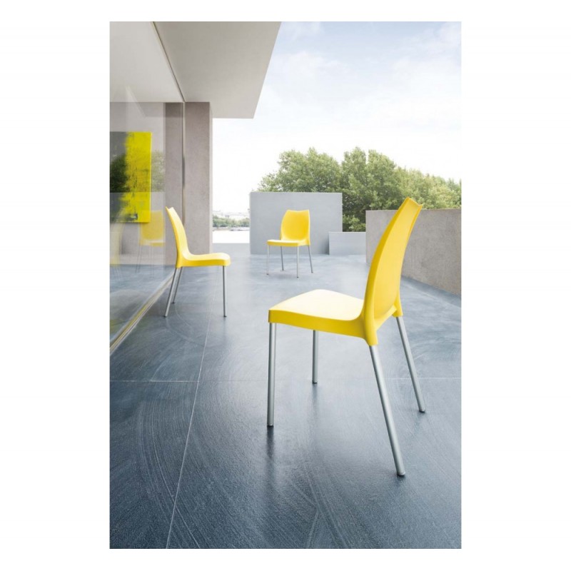 Tulip cod.48A καρέκλα 00-White 54x45x88(45)cm