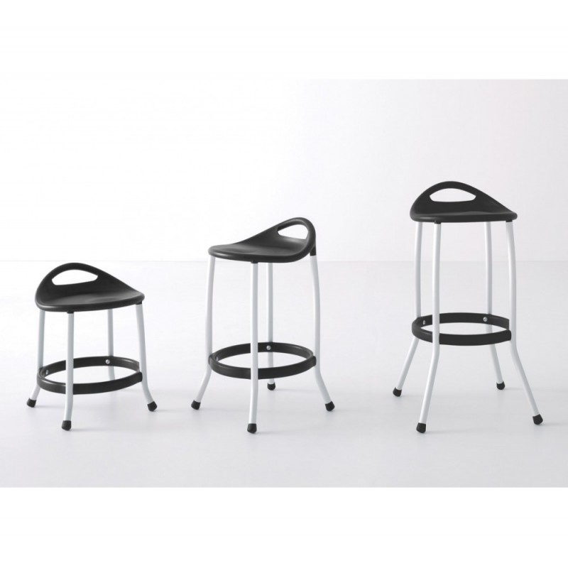 Max H42-60-75 σκαμπό Ύψος 75cm 46x46x75cm