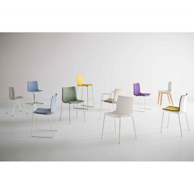 Kanvas NΑ καρέκλα 54-Sand 50x47x79(46)cm