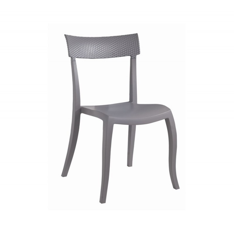 Hera-SP Rattan καρέκλα 09 - Black 49x55x84(47)cm