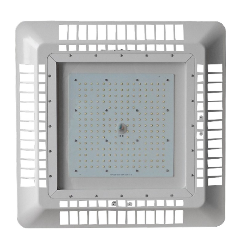 GloboStar® 115091 Φωτιστικό Οροφής για Βενζινάδικα Gas Station 180W AC 230V 25200lm 60° Αδιάβροχο IP65 Φυσικό Λευκό 5000K