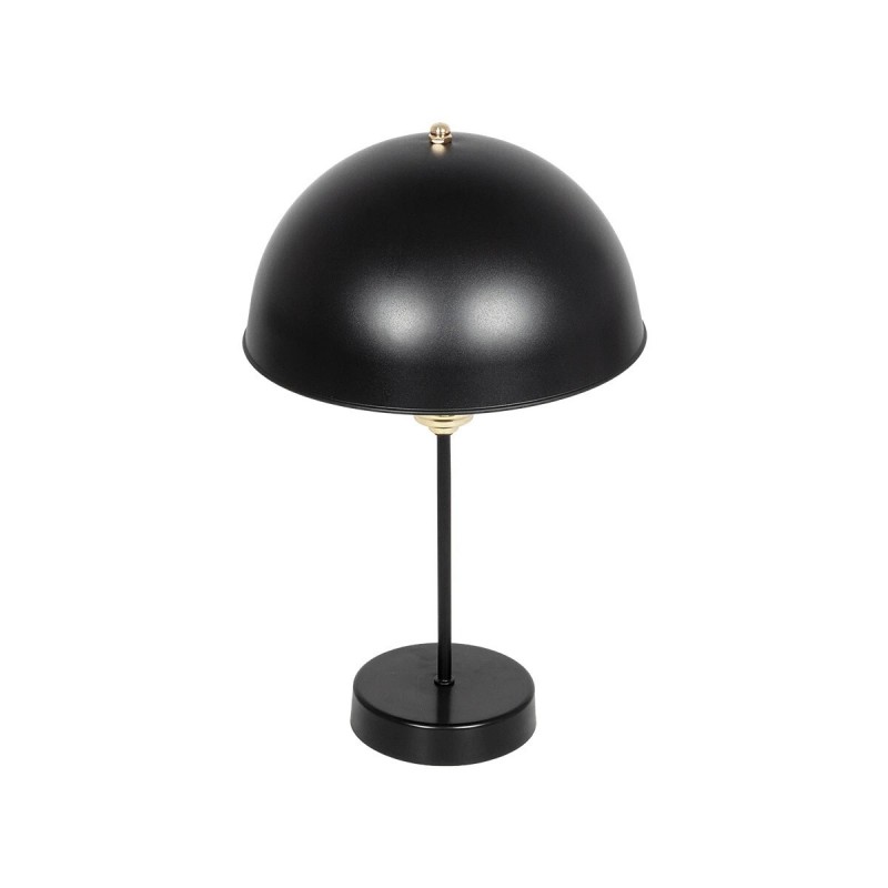 GLOBOSTAR® GAZETA 203-0299 Μοντέρνο Επιτραπέζιο Φωτιστικό Πορτατίφ με Ντουί 1 x E27 AC 220-240V IP20 - Μαύρο & Χρυσό - Μ25 x Π25 x Υ39cm