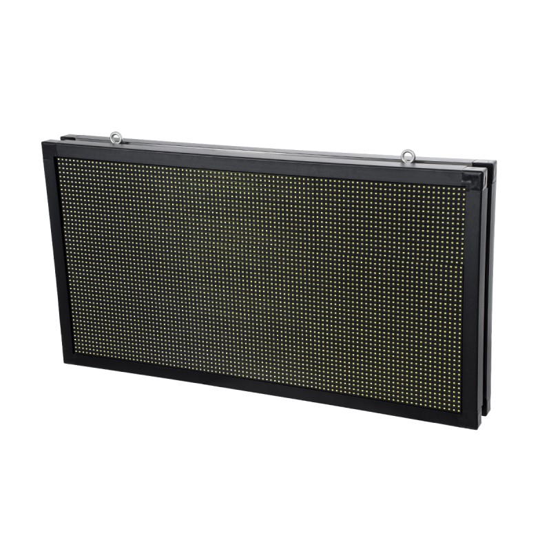 GLOBOSTAR® DISPLAY 90812 Κυλιόμενη Ψηφιακή Επιγραφή 96x48cm P10 Διπλής Όψης LED AC 220-240V Αδιάβροχο IP65 Ψυχρό Λευκό 6000K - WiFi Control μέσω FK APP - Αισθητήρας Θερμοκρασίας & Υγρασίας - Μ102 x Π11 x Υ54.5cm - 2 Χρόνια Εγγύηση