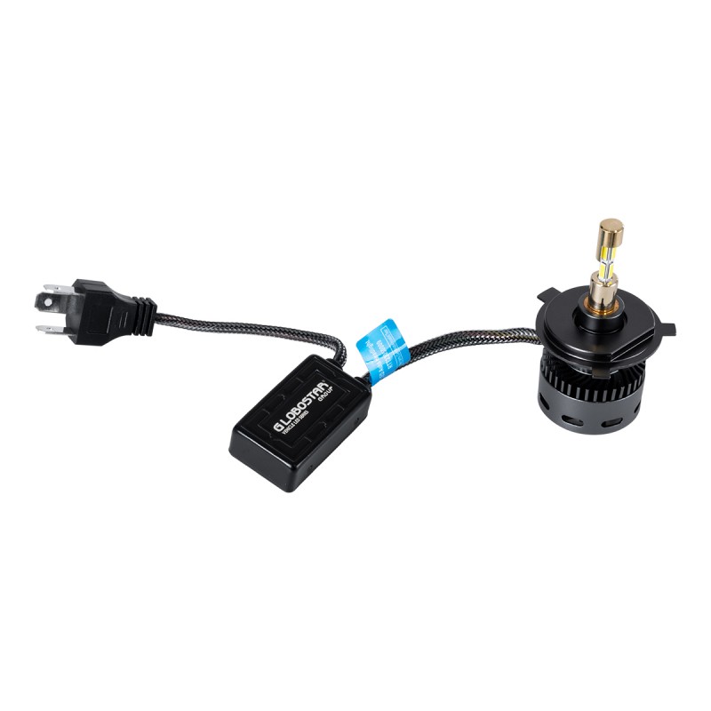 GloboStar® 81504 H4 X10 360° Line KIT Βασικού Φωτισμού Αυτοκινήτου & Φορτηγού 3nd Generation Can-Bus Series LED CREE CXB 55W/110W 11000lm/22000lm DC 12V Αδιάβροχο IP56 Ψυχρό Λευκό 6000K