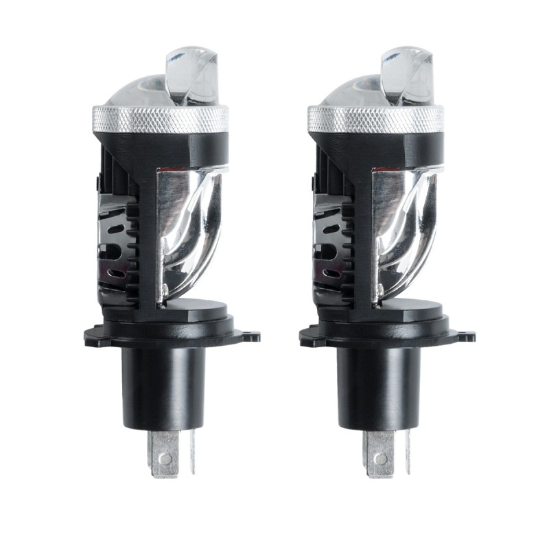 GloboStar® 81506 H4 X10 360° Line KIT Βασικού Φωτισμού Αυτοκινήτου & Μοτοσυκλέτας 3nd Generation Can-Bus Series LED CREE CXB 50W/100W 11000lm/22000lm DC 12V Αδιάβροχο IP56 Ψυχρό Λευκό 6000K - 2 Χρόνια Εγγύηση