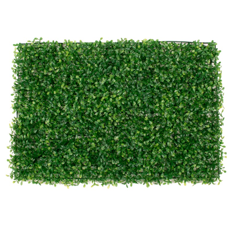 GLOBOSTAR® BUXUS 78417 Τεχνητό Πάνελ Φυλλωσιάς / Κάθετος Κήπος Μικρόφυλλο  Πυξάρι - Πράσινο - Μ60 x Π4 x Υ40cm
