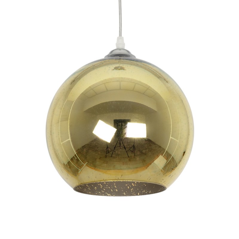 GLOBOSTAR® SATURN 999-0147 Μοντέρνο Κρεμαστό Φωτιστικό Οροφής με Ντουί 1 x E27 AC 220-240V IP20 - Πολύχρωμο - Μ25 x Π25 x Υ22cm