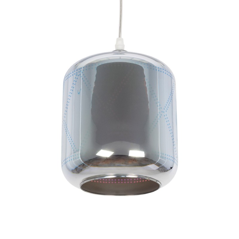 GLOBOSTAR® NEPTUNE 999-0149 Μοντέρνο Κρεμαστό Φωτιστικό Οροφής με Ντουί 1 x E27 AC 220-240V IP20 - Πολύχρωμο - Μ18 x Π18 x Υ25cm