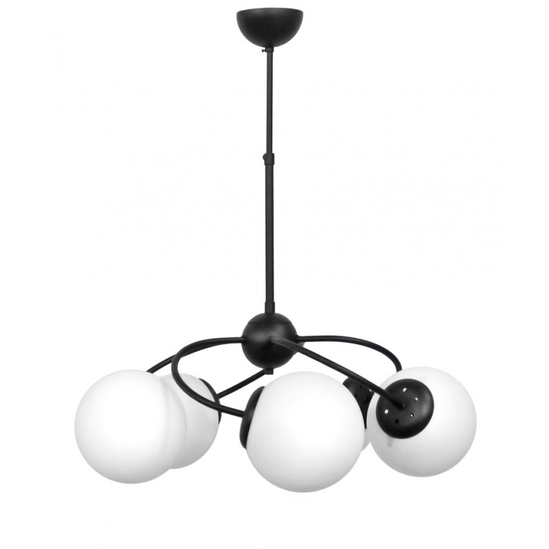 TOP/5L BLACK-WHITE  ΜΟΝΤΕΡΝΟ ΠΟΛΥΦΩΤΟ ΜΕ ΜΠΑΛΕΣ