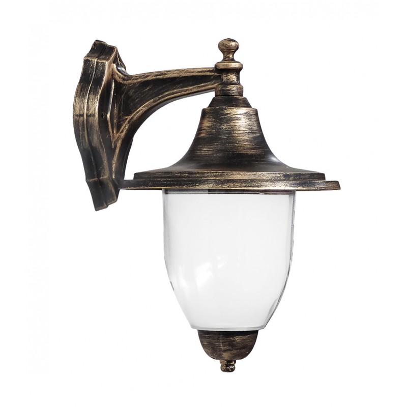 LP-961ΑΝ BRONZE PLASTIC ΕΠΙΤΟΙΧΙΟ ΕΞ.ΧΩΡΟΥ Ε/27