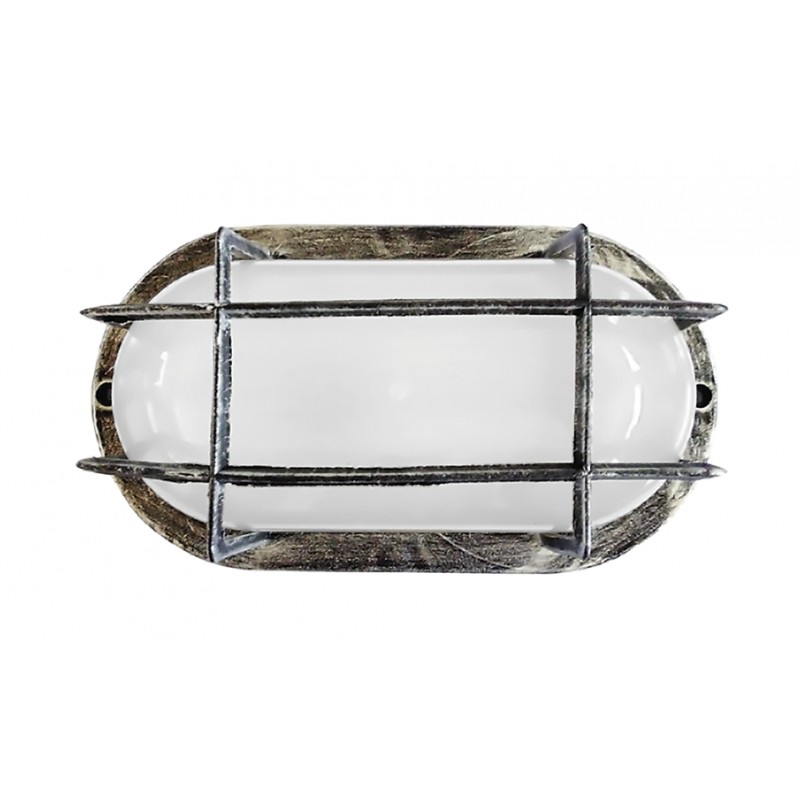 Φωτιστικό χελώνα  SLP-400  SILVER 13-0055