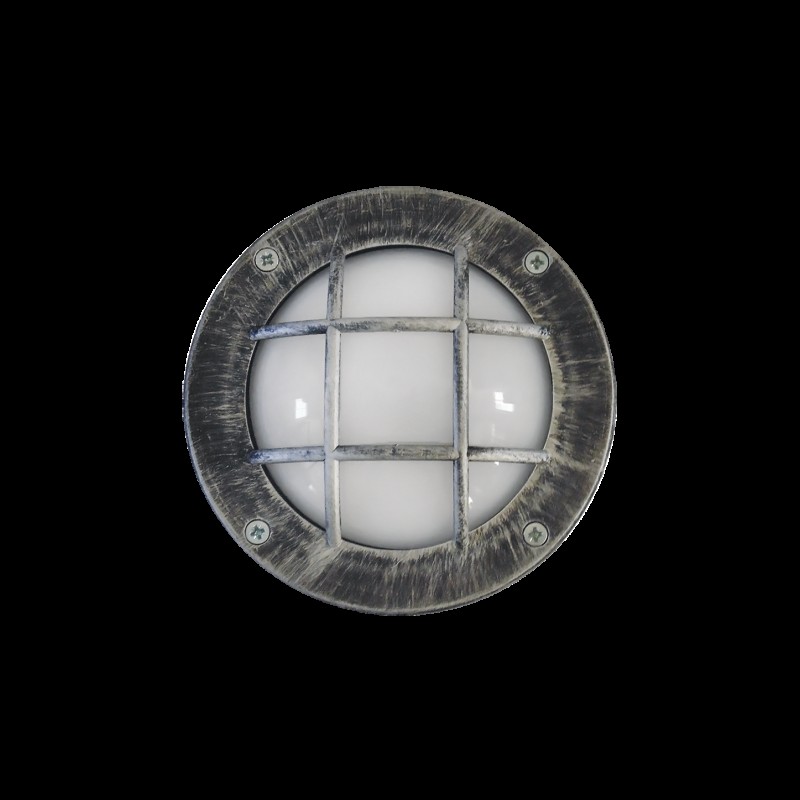 Φωτιστικό χελώνα SLP-10B  SILVER 13-0065