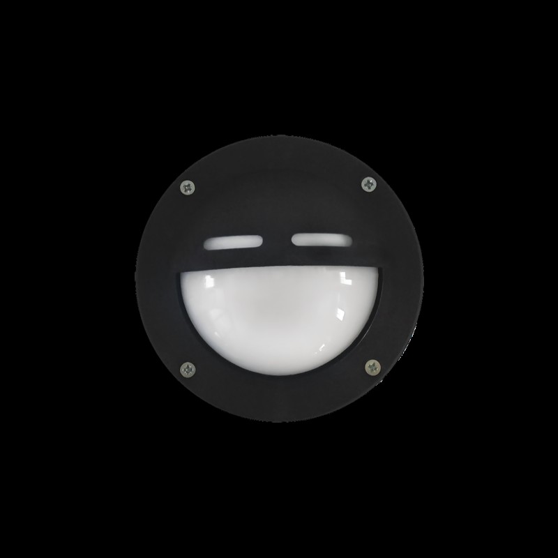 Φωτιστικό χελώνα SLP-10D  BLACK 13-0070