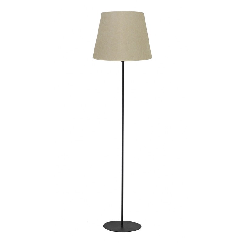 HFLB-02 FLOOR LAMP ΚΩΝΙΚΟ Φ40 BL-ΜΠΕΖ ΟΡΘΟΣΤΑΤΗΣ