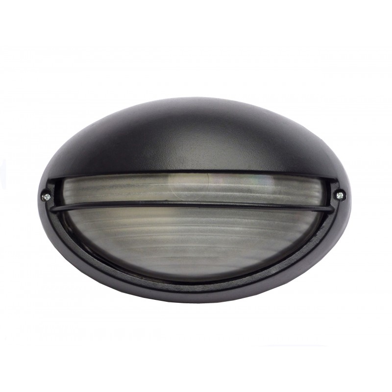 Φωτιστικό χελώνα Αλουμινίου ALT-250 BLACK 38-0004