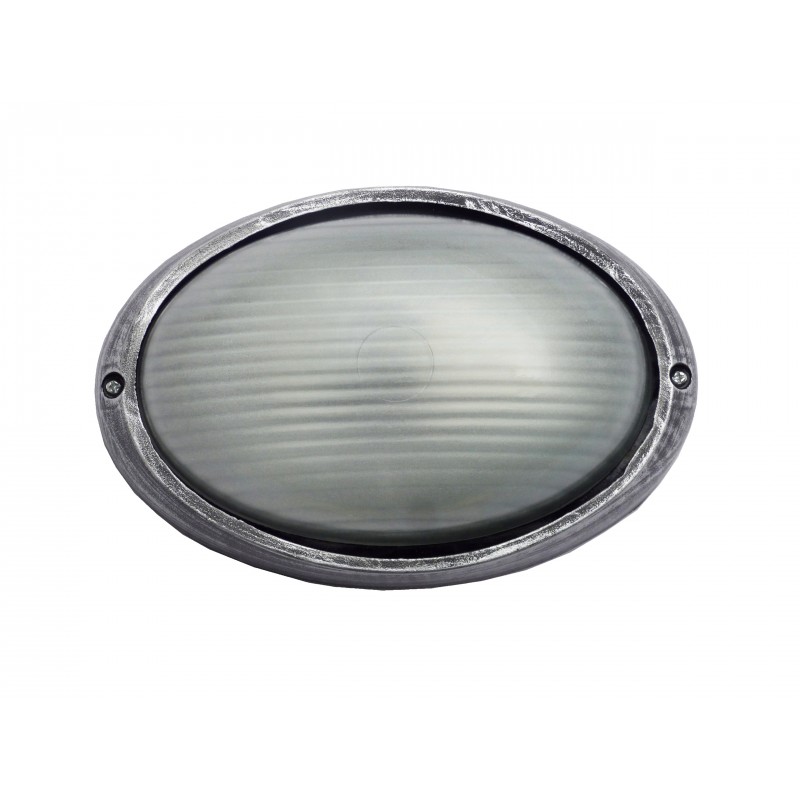 Φωτιστικό χελώνα Αλουμινίου ALT-350 SILVER 38-0021