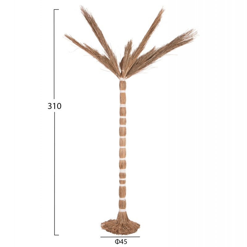ΔΙΑΚΟΣΜΗΤΙΚΟ ΔΕΝΤΡΟ TROPIC HM4323 τ.ΦΟΙΝΙΚΑ ΑΠΟ MENDONG GRASS 310Yεκ.
