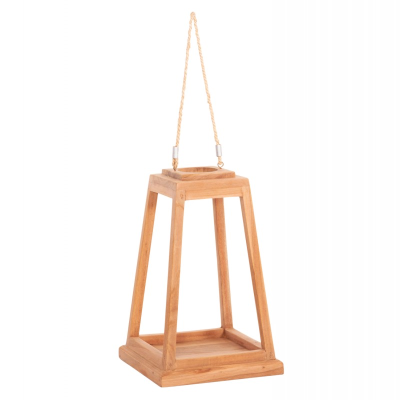 ΕΠΙΤΡΑΠΕΖΙΟ ΔΙΑΚΟΣΜΗΤΙΚΟ ΦΑΝΑΡΙ ΓΙΑ ΚΕΡΙ RAMI HM4584 ΞΥΛΟ TEAK ΦΥΣΙΚΟ 25x25x39-67Υεκ.