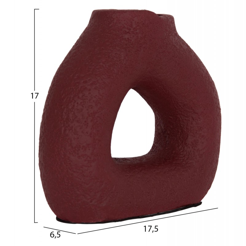 ΕΠΙΤΡΑΠΕΖΙΟ ΔΙΑΚΟΣΜΗΤΙΚΟ ΒΑΖΟ DECANT HM4667.06S ΤΕΡΑΚΟΤΑ ΣΕ ΒΥΣΣΙΝΙ--17.5x6.5x17Υεκ.