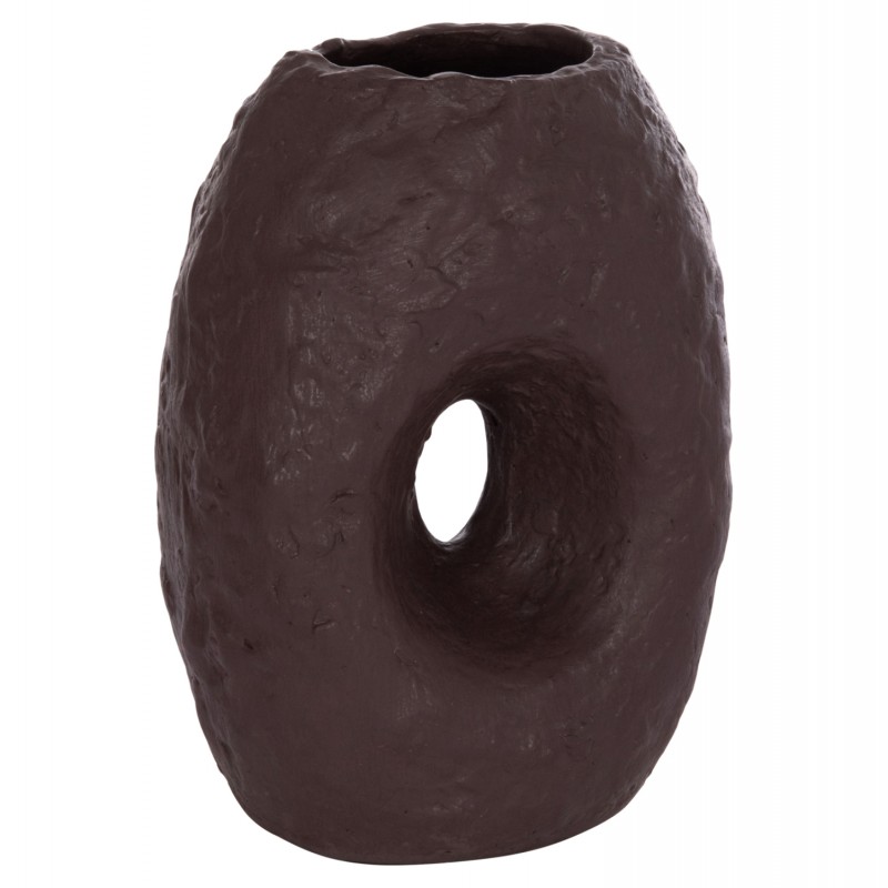 ΕΠΙΤΡΑΠΕΖΙΟ ΔΙΑΚΟΣΜΗΤΙΚΟ ΒΑΖΟ NAMENTIS HM4673.07L ΚΑΦΕ ΤΕΡΑΚΟΤΑ--26.5x16x36.5Υεκ