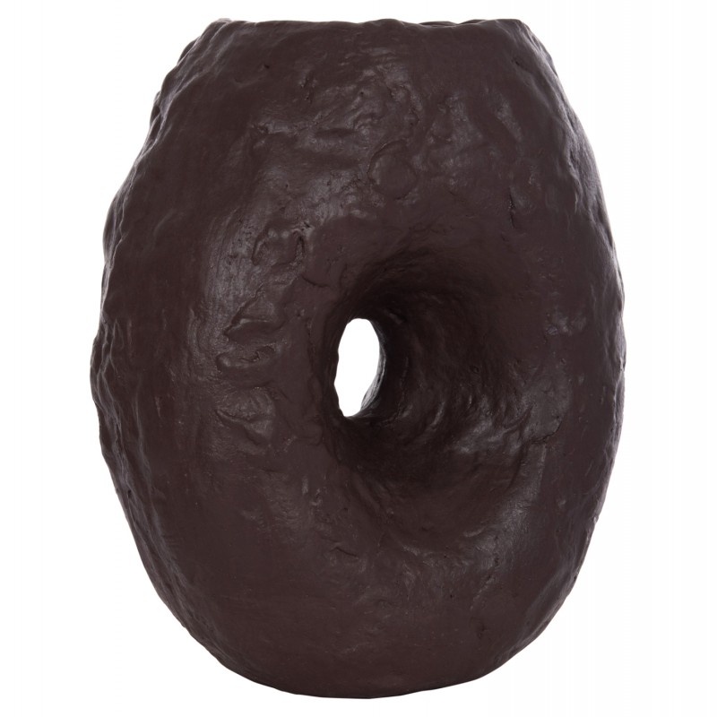 ΕΠΙΤΡΑΠΕΖΙΟ ΔΙΑΚΟΣΜΗΤΙΚΟ ΒΑΖΟ NAMENTIS HM4673.07S ΣΟΚΟΛΑΤΙ ΤΕΡΑΚΟΤΑ--22x13x28Υεκ