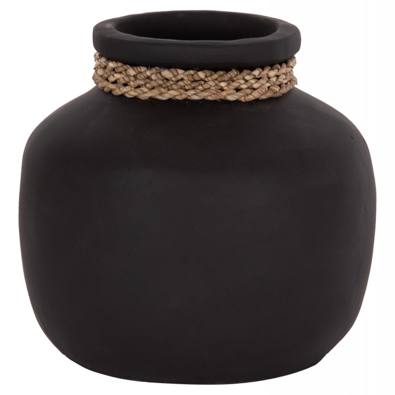 ΕΠΙΤΡΑΠΕΖΙΟ ΔΙΑΚΟΣΜΗΤΙΚΟ ΒΑΖΟ CAMMER HM4687.01S ΤΕΡΑΚΟΤΑ ΣΕ ΜΑΥΡΟ--Φ22x20Υεκ.