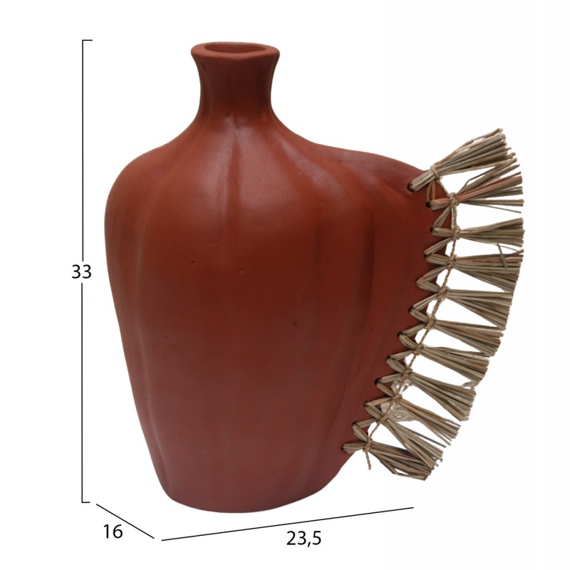 ΕΠΙΤΡΑΠΕΖΙΟ ΔΙΑΚΟΣΜΗΤΙΚΟ JEBB HM4689.08 ΦΥΣΙΚΗ ΤΕΡΑΚΟΤΑ & GRASS--23.5x16x33Υεκ.