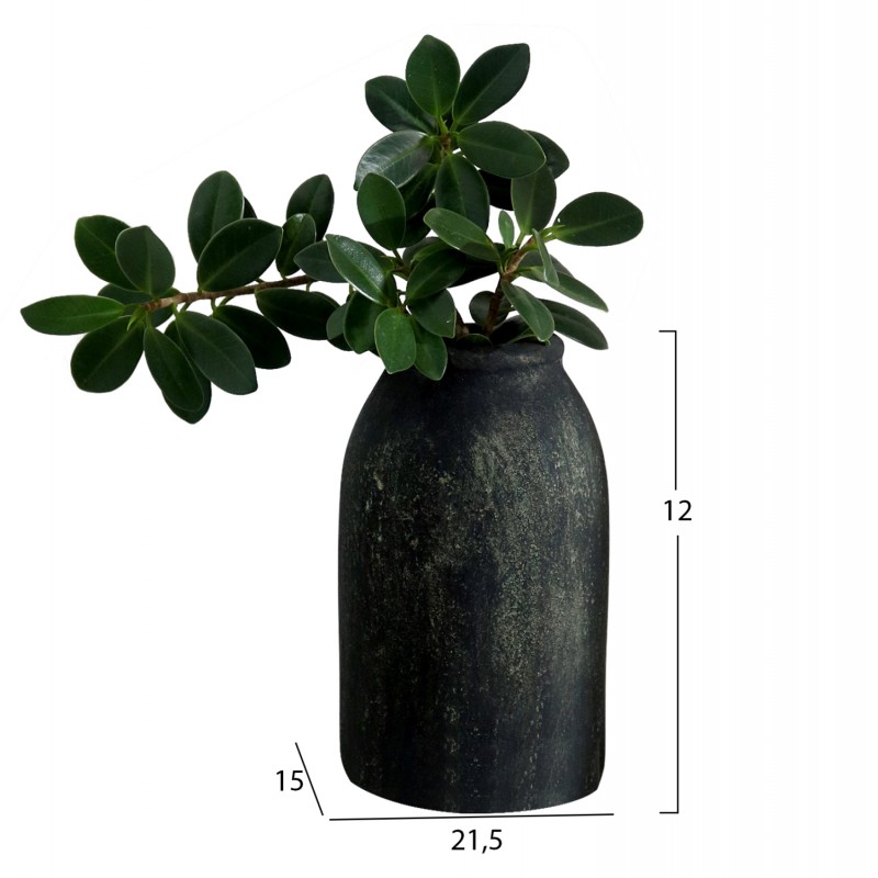 ΔΙΑΚΟΣΜΗΤΙΚA ΒΑΖA ΑΠΟ TERRACOTTA ΑΝΘΡΑΚΙ HM7711