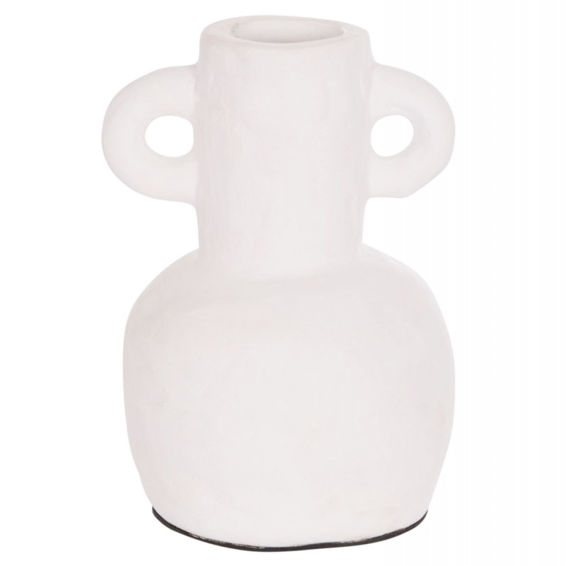 ΔΙΑΚΟΣΜΗΤΙΚΟ ΒΑΖΟ ΣΕΙΡΑ CLAYVON HM4406 ΤΕΡΑΚΟΤΑ ΣΕ ΛΕΥΚΟ Φ14x20Υεκ.