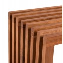 ΠΑΓΚΑΚΙ NYA HM9829 ΜΑΣΙΦ ΞΥΛΟ TEAK ΣΕ ΦΥΣΙΚΟ 139,5x34,5x48,5Υεκ.