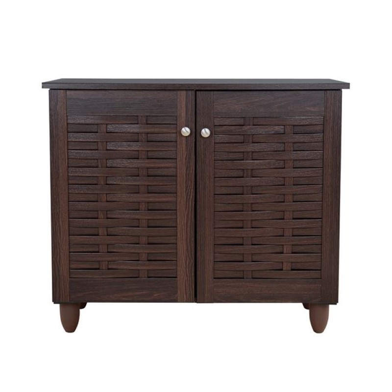ΠΑΠΟΥΤΣΟΘΗΚΗ-ΝΤΟΥΛΑΠΙ ΞΥΛΙΝΗ CASSIOPE HM2208.01 WENGE 77Χ34Χ67.5εκ.