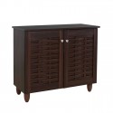 ΠΑΠΟΥΤΣΟΘΗΚΗ-ΝΤΟΥΛΑΠΙ ΞΥΛΙΝΗ CASSIOPE HM2208.01 WENGE 77Χ34Χ67.5εκ.