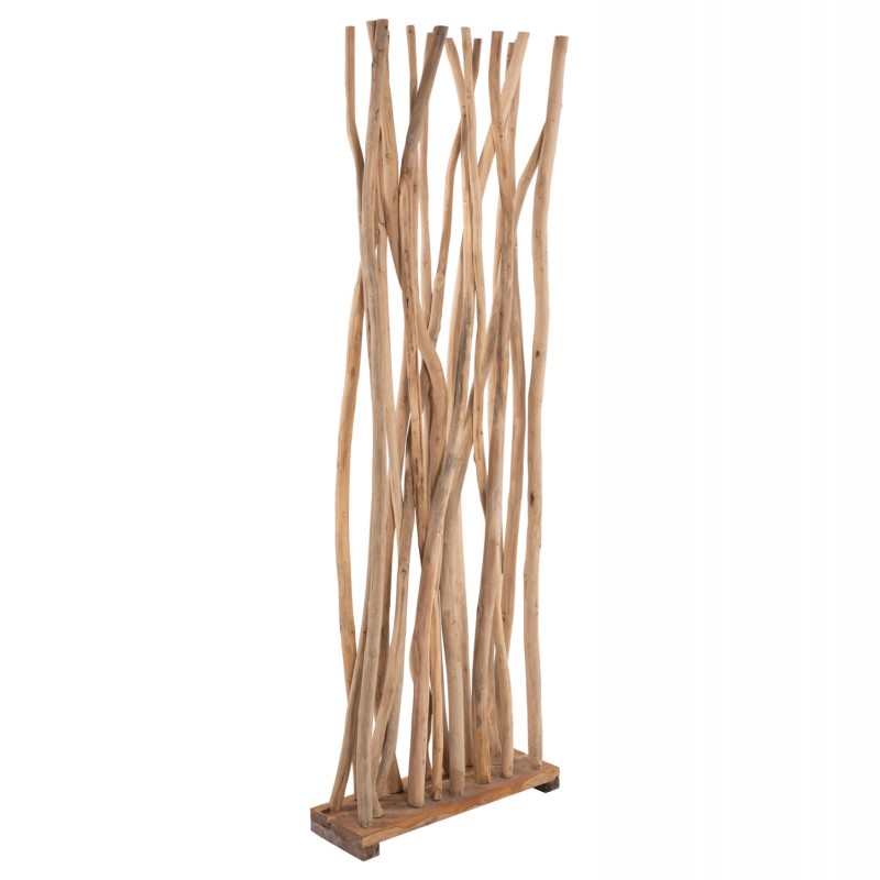 ΠΑΡΑΒΑΝ HM9371 ΑΠΟ ΜΑΣΙΦ ΞΥΛΟ ΤΙΚ ΦΥΣΙΚΟ 60X20X180  ΕΚ.