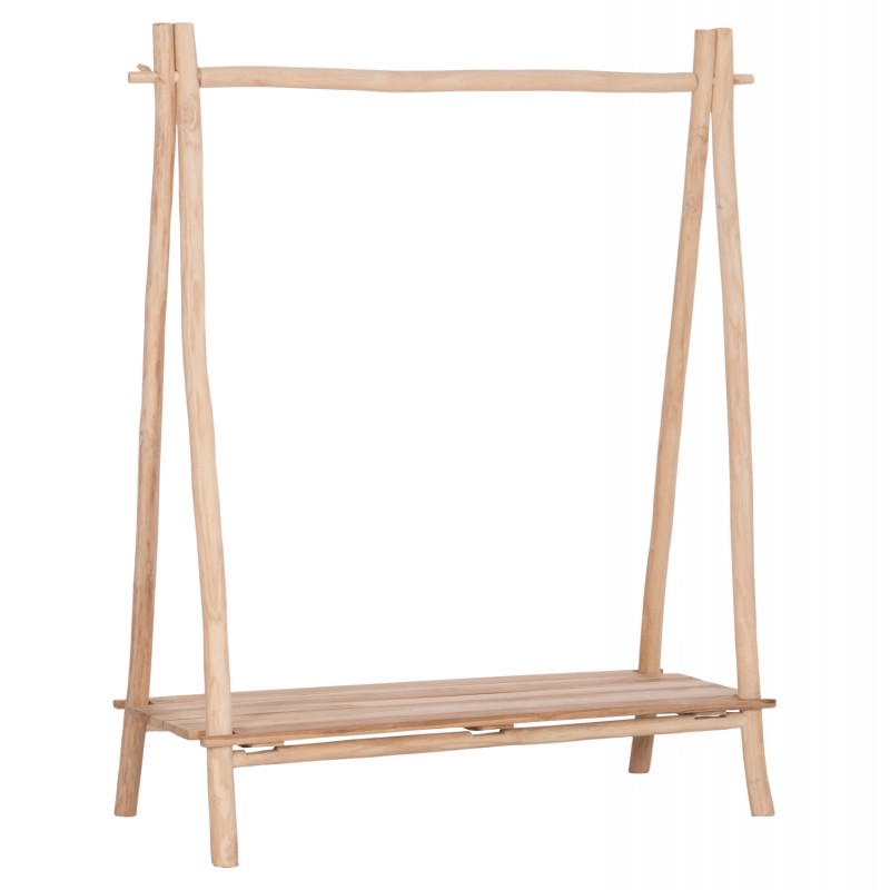 ΕΠΙΠΛΟ ΕΙΣΟΔΟΥ PERL HM9911 ΚΛΑΔΙΑ ΞΥΛΟΥ TEAK-ΦΥΣΙΚΟ 130,5x53x130Υεκ.