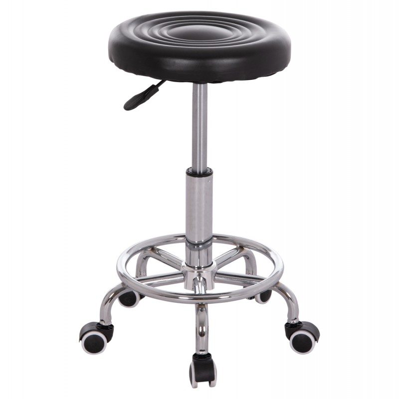 ΣΚΑΜΠΟ ΠΕΡΙΣΤΡΕΦΟΜΕΝΟ ΣΧΕΔΙΑΣΤΗΡΙΟΥ IRIS HM212.21 ΜΑΥΡΟ PU HOMEMARKT Φ32x45-60Υεκ.