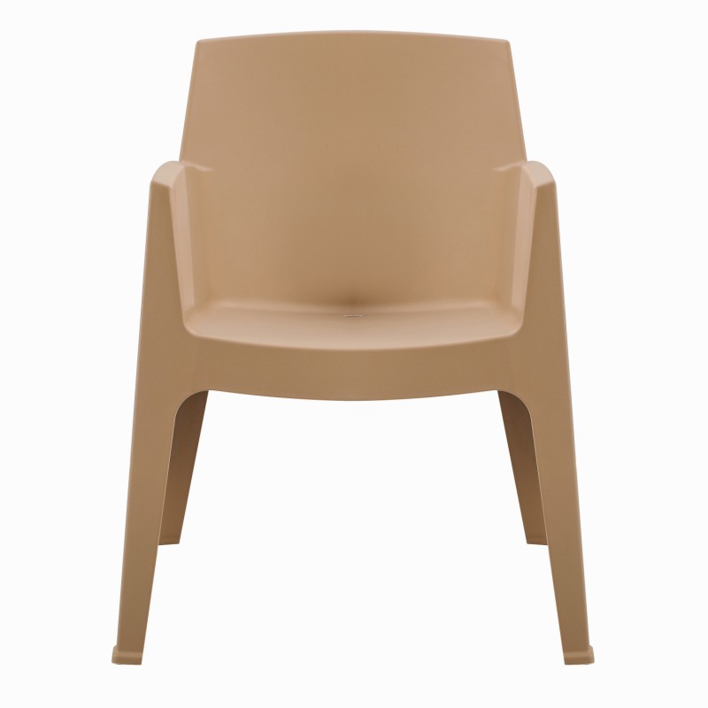 ΠΟΛΥΘΡΟΝΑ ΠΟΛΥΠΡΟΠΥΛΕΝΙΟΥ SLEEK HM6370.03 ΚΑΠΟΥΤΣΙΝΟ 57x56x82,5Υεκ.