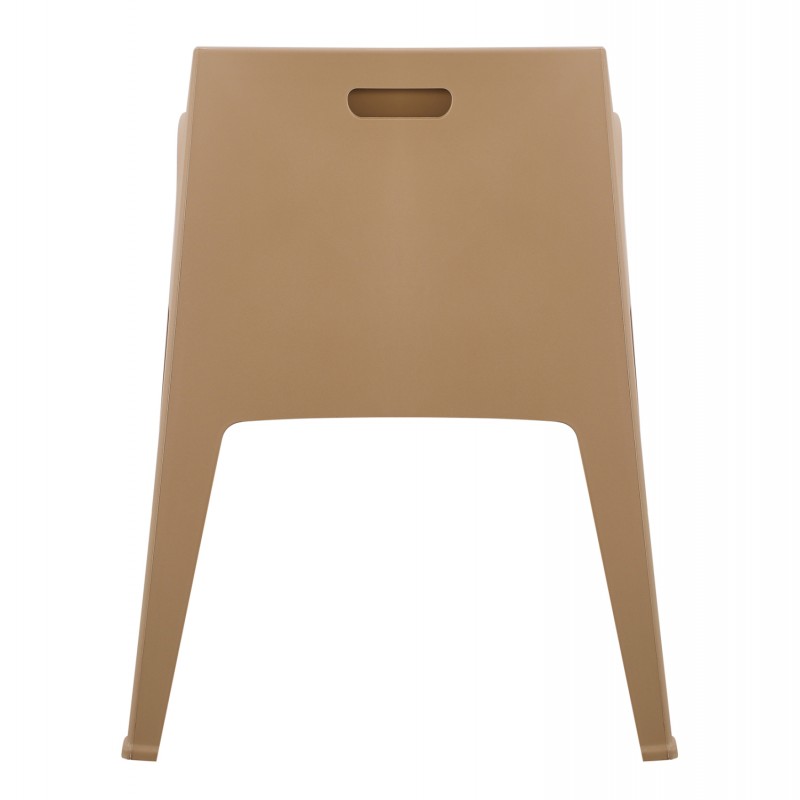 ΠΟΛΥΘΡΟΝΑ ΠΟΛΥΠΡΟΠΥΛΕΝΙΟΥ SLEEK HM6370.03 ΚΑΠΟΥΤΣΙΝΟ 57x56x82,5Υεκ.