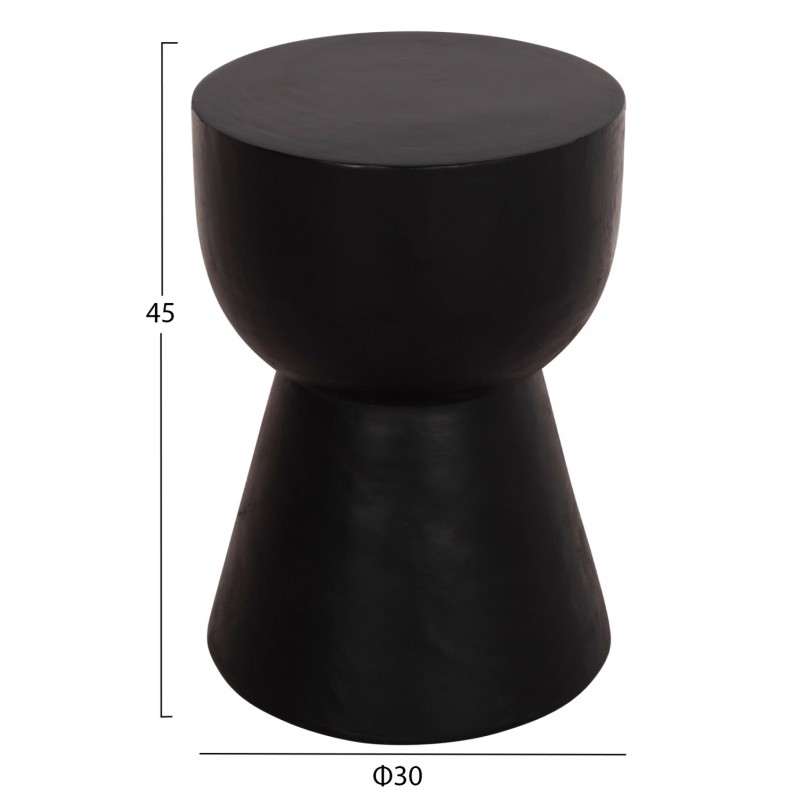 ΣΚΑΜΠΟ ΜΑΜΒΑ ΚΥΛΙΝΔΡΙΚΟ HM9901.12 ΜΑΣΙΦ ΞΥΛΟ SUAR ΣΕ ΜΑΥΡΟ Φ30x45Υεκ.