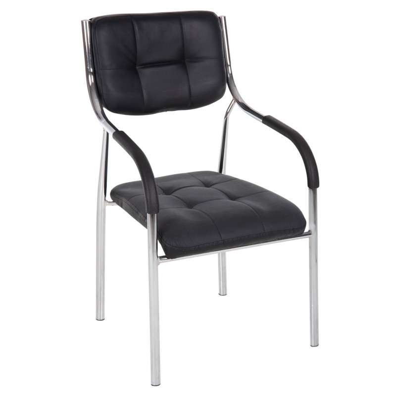 ΚΑΡΕΚΛΑ ΓΡΑΦΕΙΟΥ OBERON HM1018.01 ΜΑΥΡΟ PU 54x52x87 εκ.