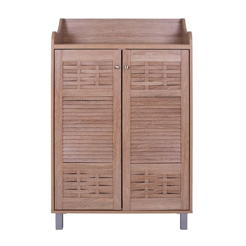 ΠΑΠΟΥΤΣΟΘΗΚΗ-ΝΤΟΥΛΑΠΙ KAILENA ΞΥΛΙΝΗ HM2230.02 SONAMA 77X40,5X122εκ.