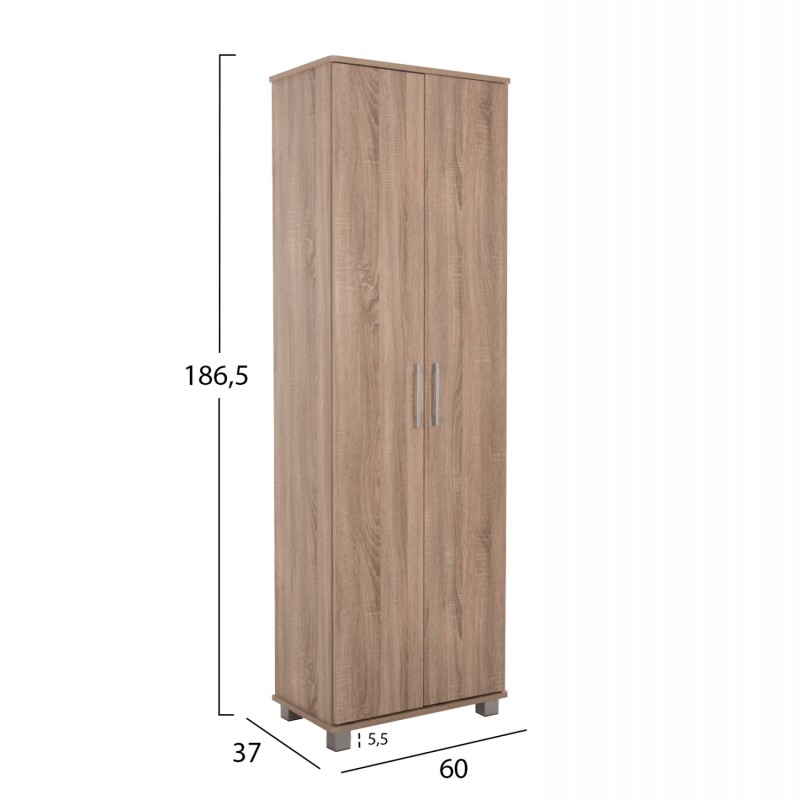ΠΑΠΟΥΤΣΟΘΗΚΗ-ΝΤΟΥΛΑΠΑ CLUSE HM2403.20 ΜΕΛΑΜΙΝΗ SONAMA OAK ΧΡΩΜΑ 60Χ37Χ186,5Υεκ. ΠΑΠΟΥΤΣΟΘΗΚΗ-ΝΤΟΥΛΑΠΑ CLUSE HM2403.20 ΜΕΛΑΜΙΝΗ SONAMA OAK ΧΡΩΜΑ 60Χ37Χ186,5Υεκ.