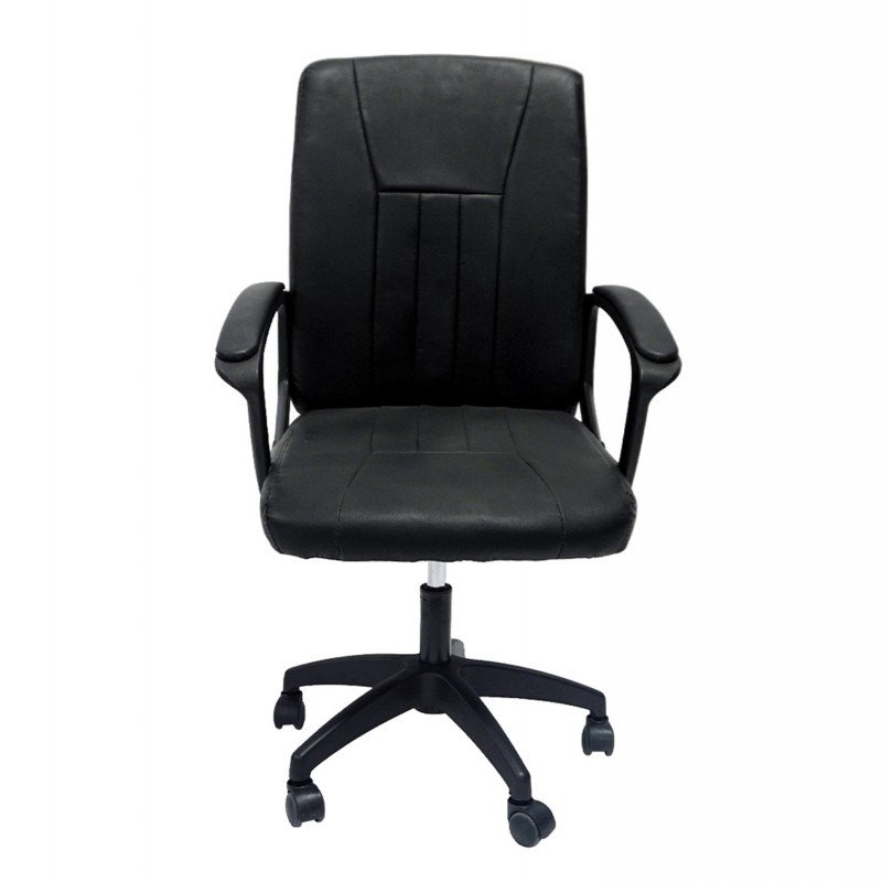 ΚΑΡΕΚΛΑ ΓΡΑΦΕΙΟΥ NIM HM1200.01 ΜΑΥΡΟ PVC-ΜΑΥΡΟΣ ΣΚΕΛΕΤΟΣ & ΒΑΣΗ NYLON 51x61x125Υεκ