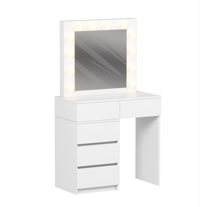 ΤΟΥΑΛΕΤΑ ΜΕ ΦΩΤΙΣΜΟ LED & ΣΥΡΤΑΡΙΑ BEYON HM2500.03 ΜΕΛΑΜΙΝΗ ΣΕ ΛΕΥΚΟ 80x40x140Υεκ.