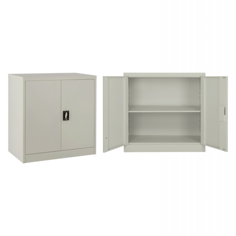 ΝΤΟΥΛΑΠΑ ΜΕΤΑΛΛΙΚΗ HM5960.11 ΜΕ 3 ΑΠΟΘΗΚΕΥΤΙΚΟΥΣ ΧΩΡΟΥΣ ΓΚΡΙ 90Χ40Χ90Υεκ.