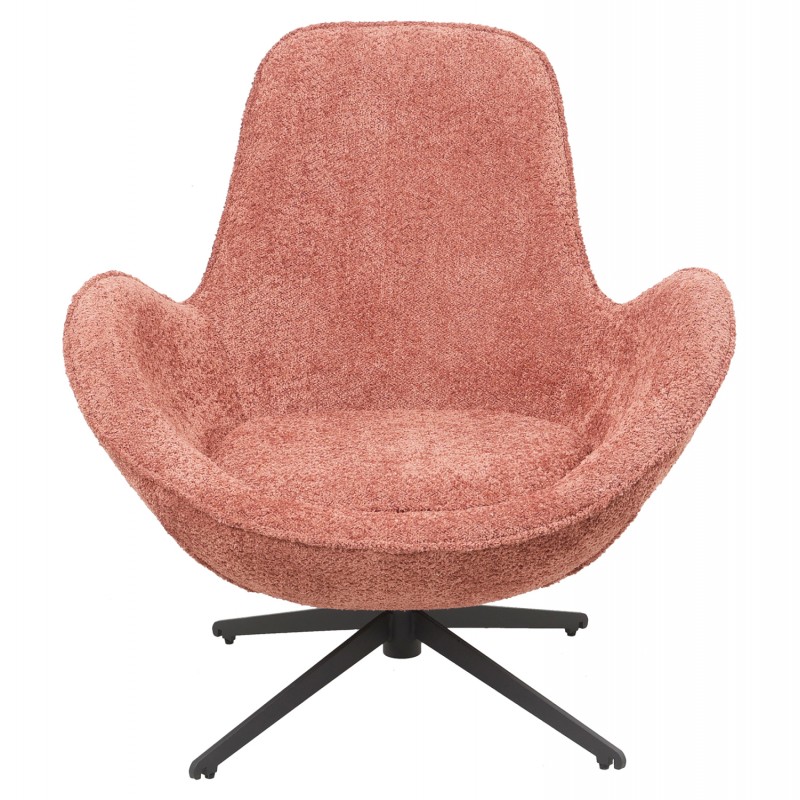 ΠΟΛΥΘΡΟΝΑ ΠΕΡΙΣΤΡΕΦΟΜΕΝΗ BRYNN HM9594.02 ΡΟΖ ΜΠΟΥΚΛΕ-ΜΑΥΡΗ ΜΕΤΑΛ. ΒΑΣΗ 86x76x87Υεκ